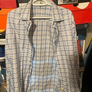 Bugatchi 100 percent cotton xl long sleeve barely used dress shirt